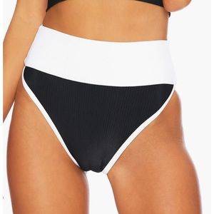 Beach riot sz large emmy colorblock bikini bottom